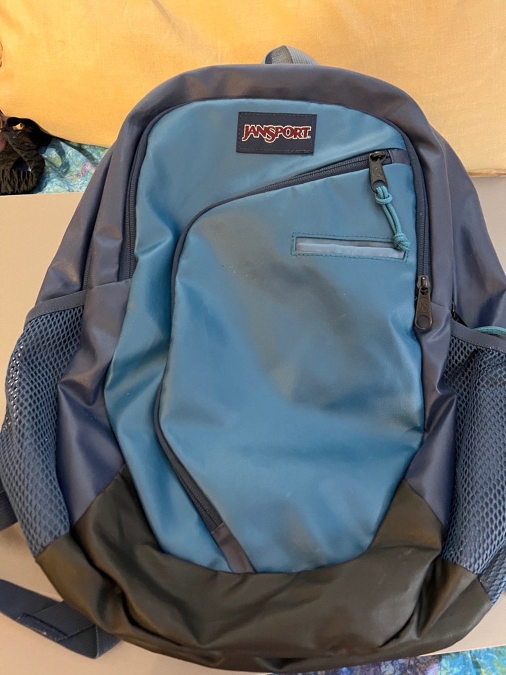 Jansport Blue and Black Men's Backpack